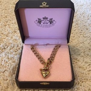 Juicy Couture Gold Charm Necklace